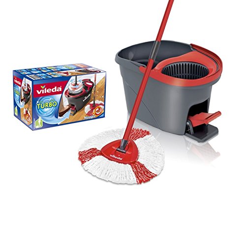 Vileda Easy Wring And Clean Turbo Mop With 2 Refills