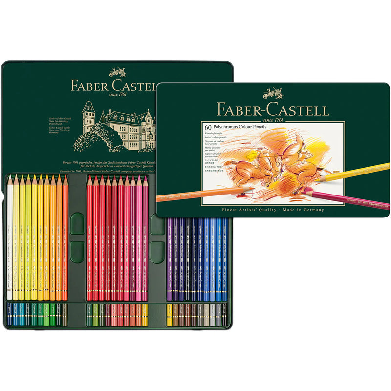 Faber-Castell Polychromos Pencils - Set of 60