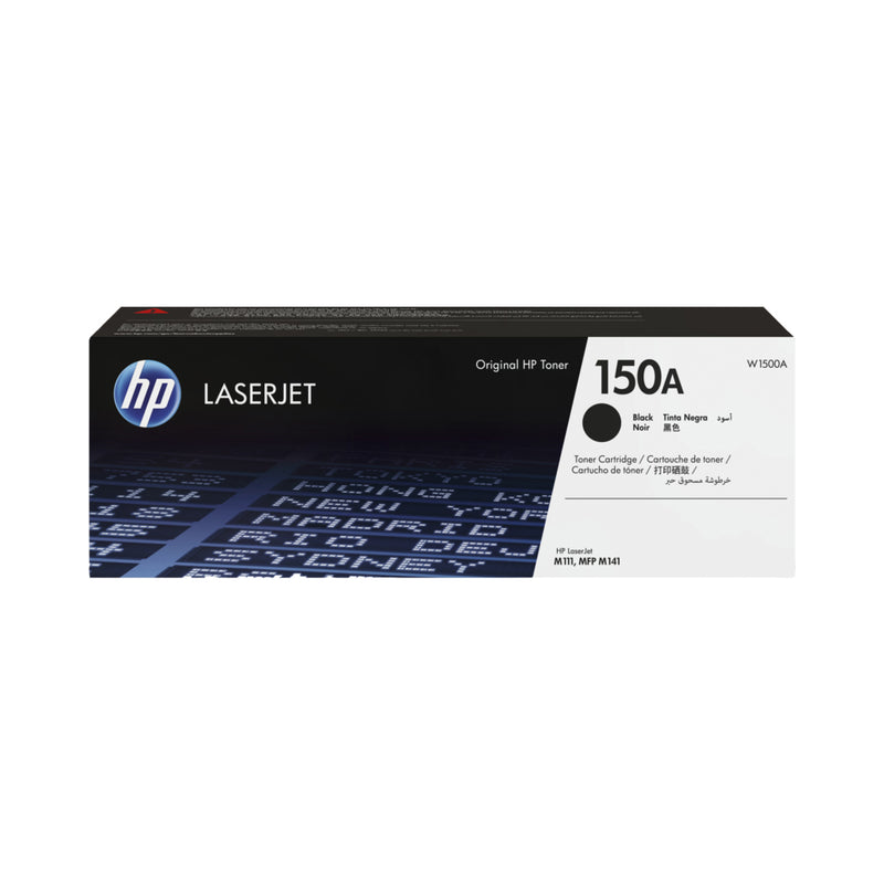 HP 150A Black Original LaserJet Toner Cartridge (W1500A)