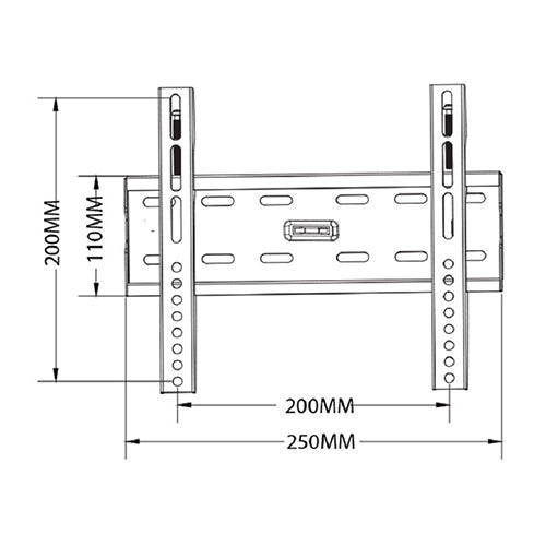 Premium Low Cost Fixed TV Wall Mount