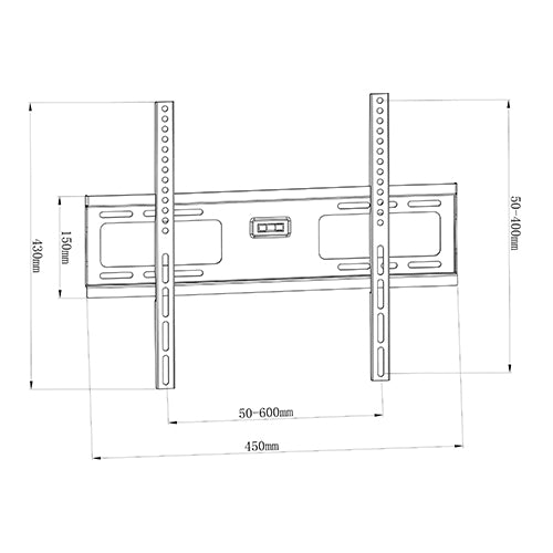 Premium Economy Fixed Tv Wall Mount