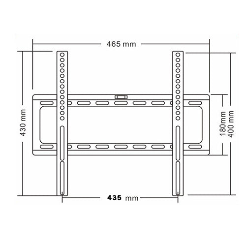 Premium Economy Fixed Tv Wall Mount