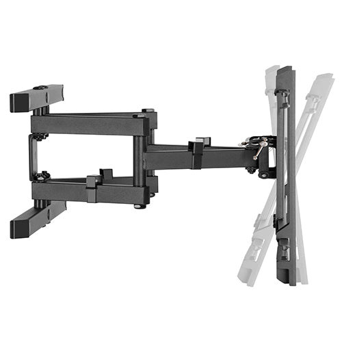 Premium Solid Double Arm Full-Motion Tv Wall Mount