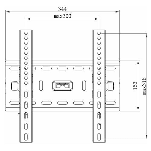 Premium Heavy Duty Tilting TV Wall Mount