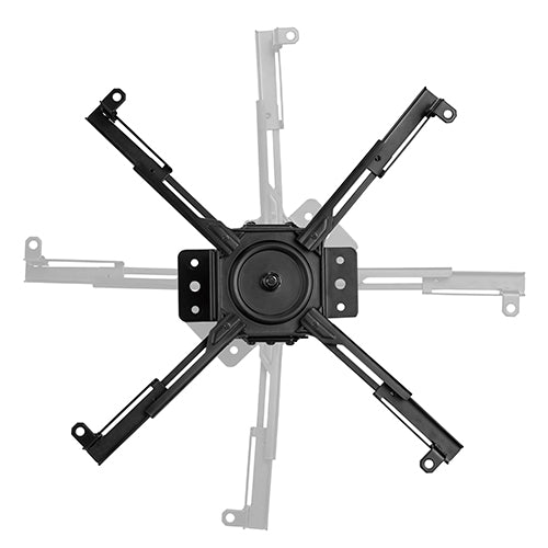 Premium Solid Ceiling Projector Bracket (Black)