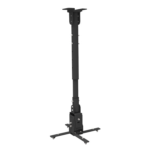 Premium Heavy-Duty Projector Ceiling Mount - Black