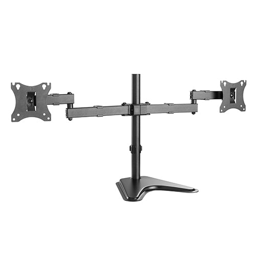 Premium Dual-Monitor Steel Articulating Monitor Mount