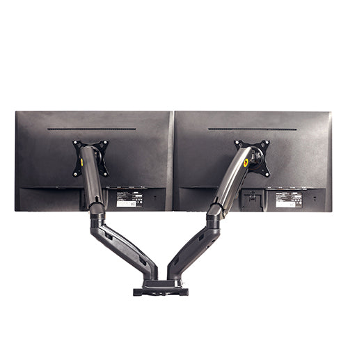 SkillTech Premium Dual Monitor Mechanical Gas Spring Monitor Arm