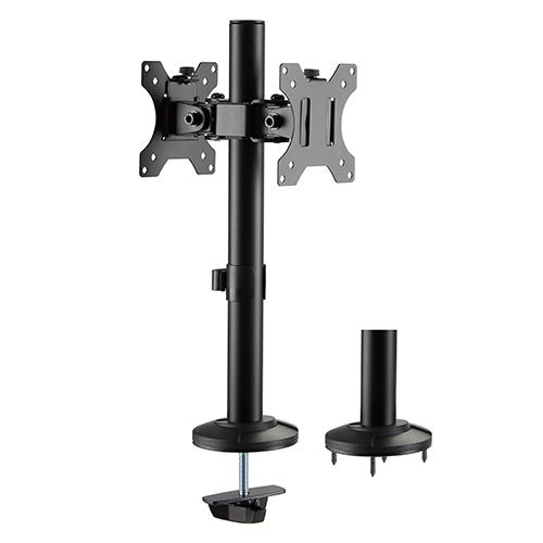 Premium Articulating Pole Mount Single Dual Monitors Mount