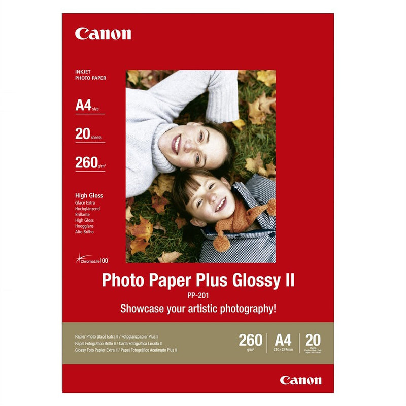 Canon PP-201 Photo Paper Plus Glossy II A4 20 Sheets