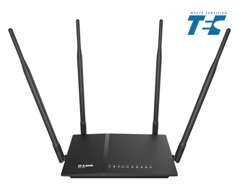 D-Link AC1200 Wi-Fi Gigabit Router DIR-825