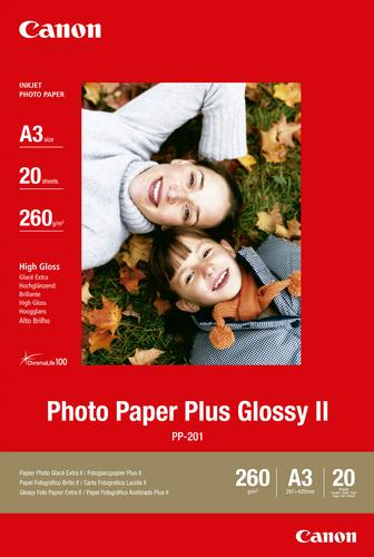 Canon PP-201 Photo Paper Plus Glossy II A3 Plus 20 Sheets