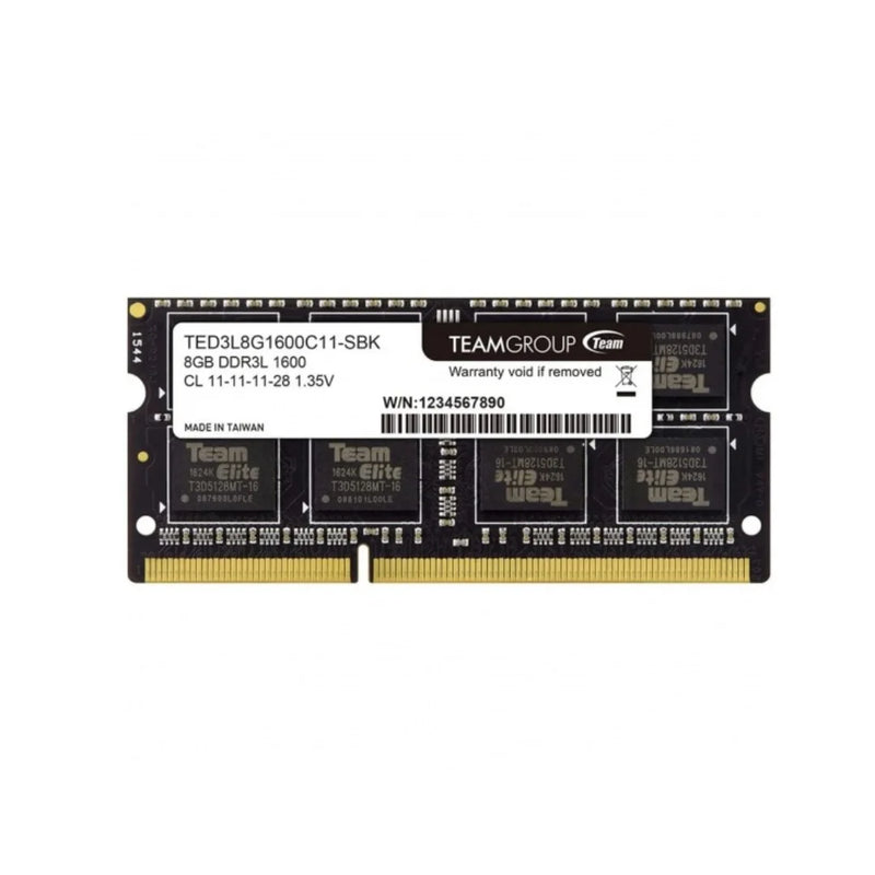 TEAMGROUP Elite DDR3L 8GB 1600MHz Laptop Memory Module Ram