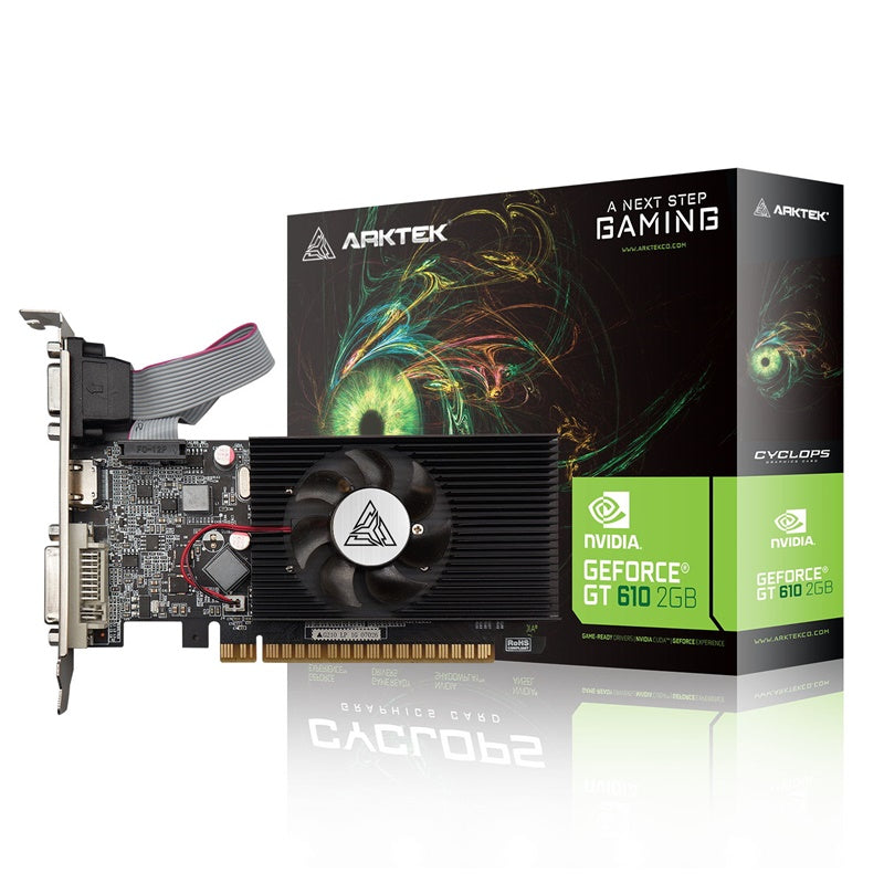 ARKTEK GT610 2GB 64bit Graphics Card