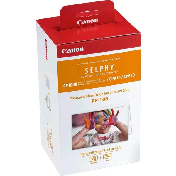 Canon RP-108 Color Ink - Paper Set