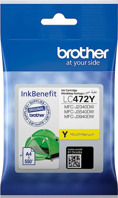 Brother LC472 Yellow Ink Cartridge