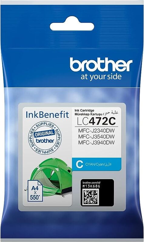 Brother LC472 Cyan Ink Cartridge