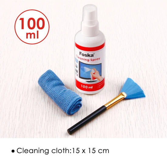 Foska Screen & Keyboard Cleaning Kit 100ml