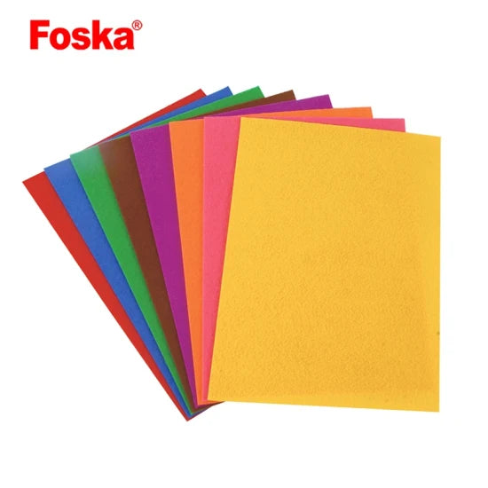 A4 Foska Handmade Felt Sheets (Pack of 10)