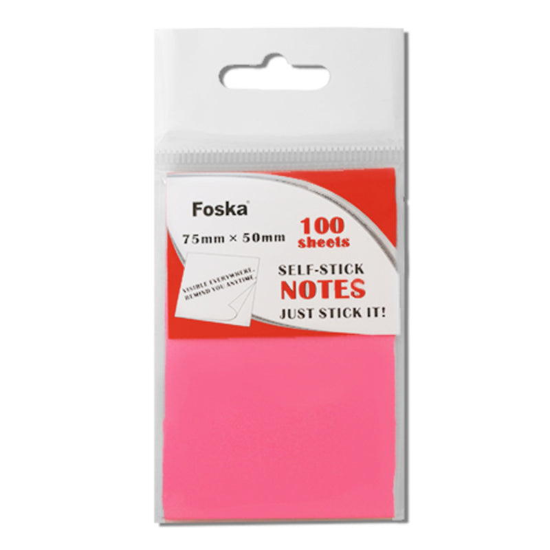 Sticky Notes 3″ x 2″ Assorted Color, 100 Sheets/Pad