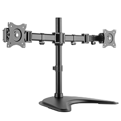 Premium Dual-Monitor Steel Articulating Monitor Stand