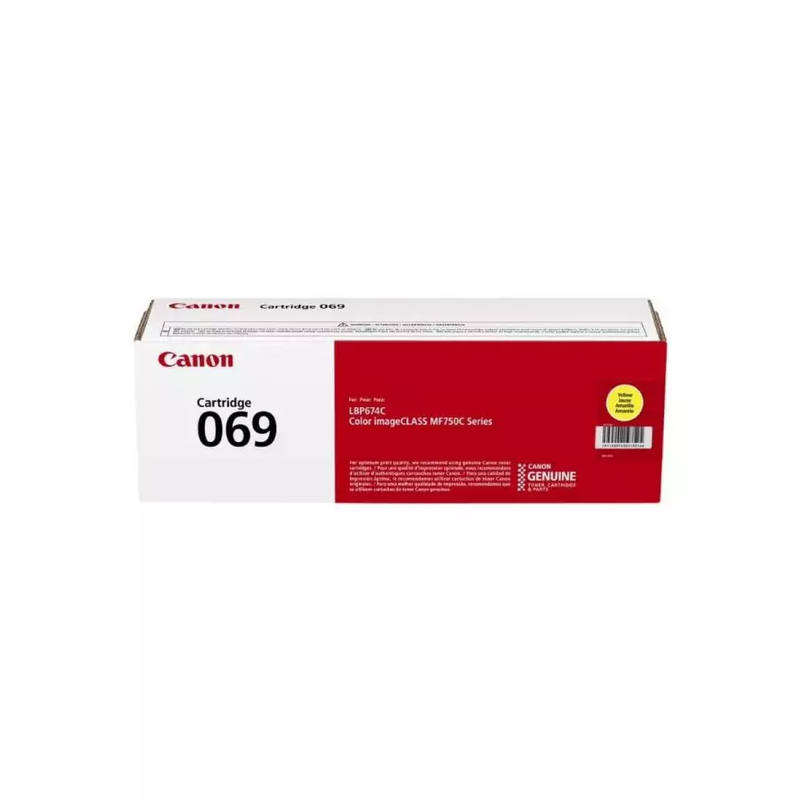 Canon 069 Toner Cartridge Yellow