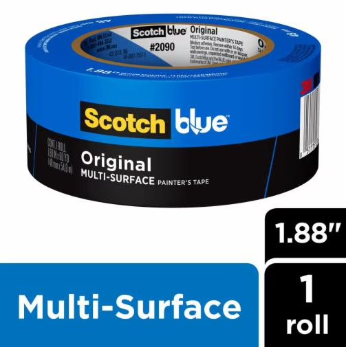 3M Scotch Blue Original Painter's Tape 2090-48NC, 48mm x 54,8m