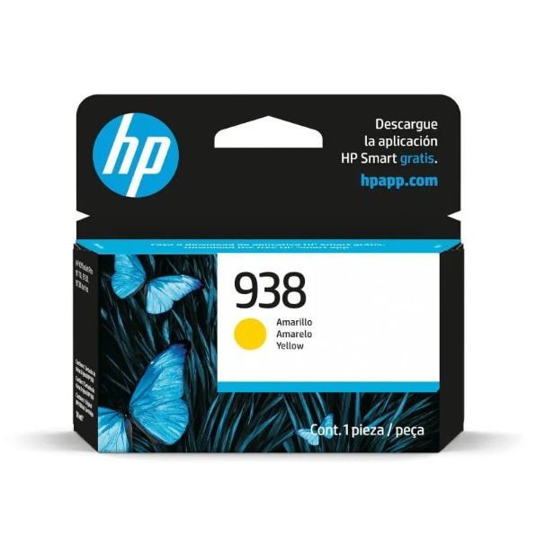 HP 938 Yellow Original Ink Cartridge