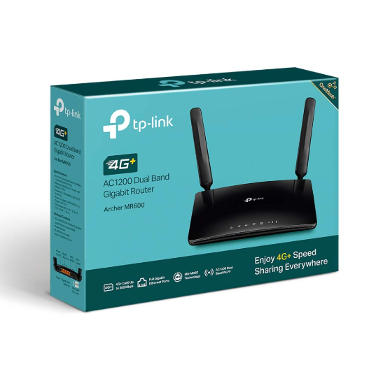 TP-LINK Archer MR600 AC1200 4G+ Dual Band Gigabit Router