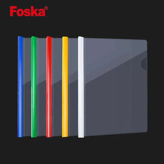 Foska Slide File Clear 160 Mic. (Pack of 10)