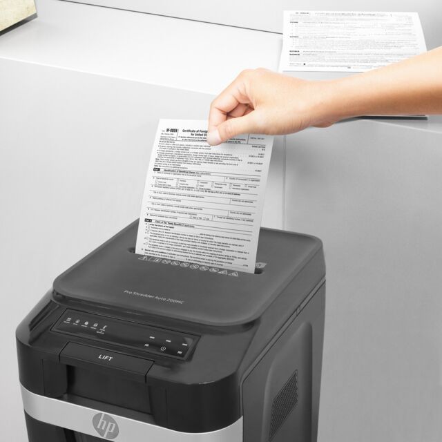 HP Pro Shredder Auto 200MC