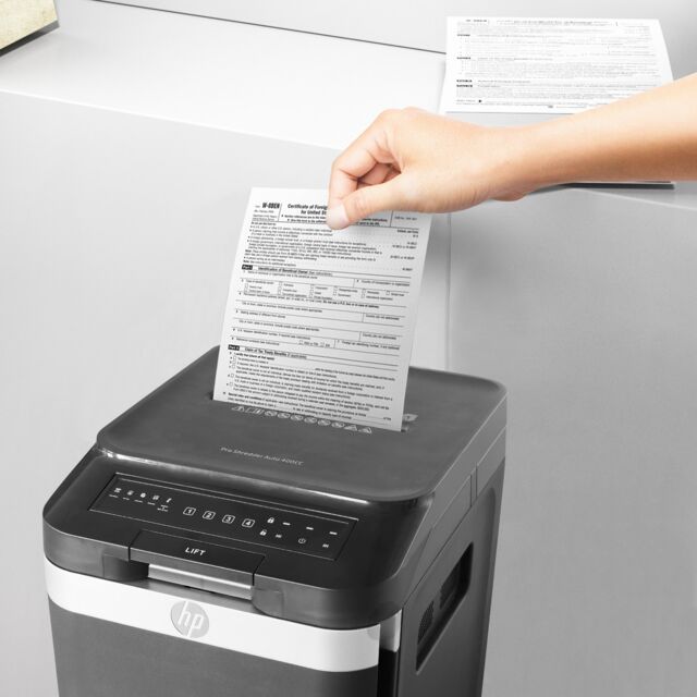 HP Pro Shredder Auto 400CC