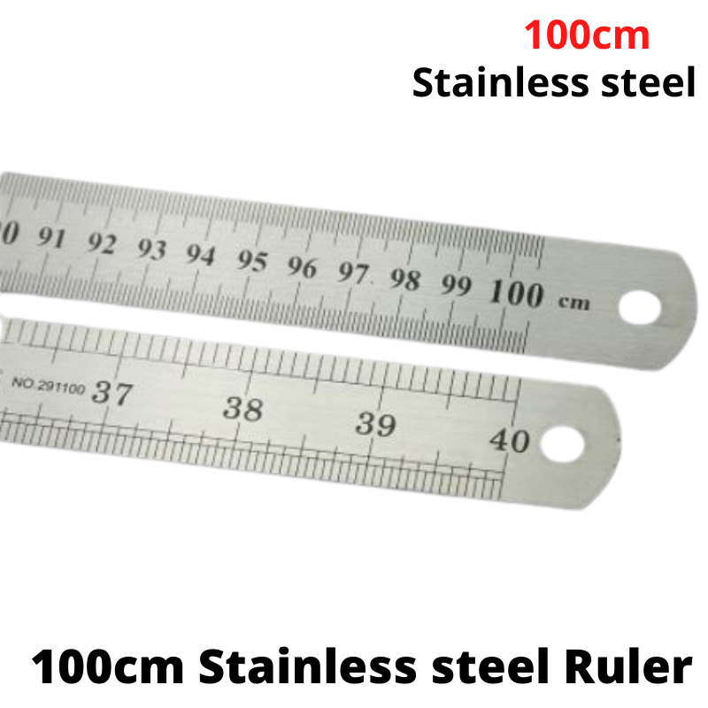 Foska Stainless Steel Ruler 100CM