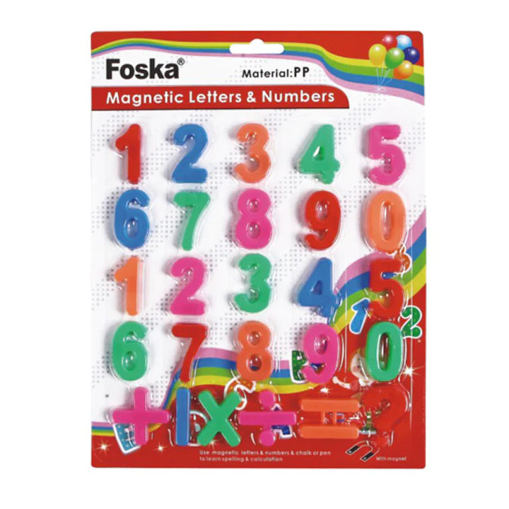 Colorful Whiteboard Magnetic Numbers