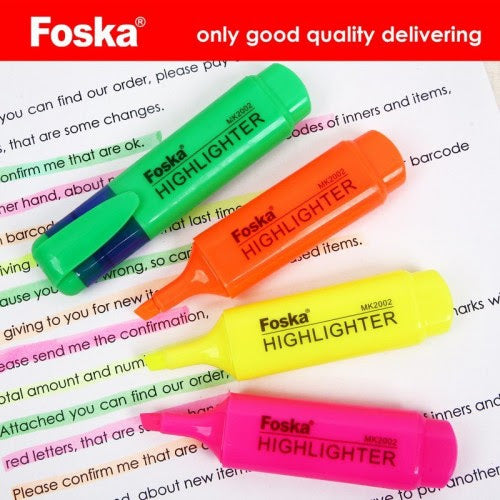 Foska Highlighter Set of 4