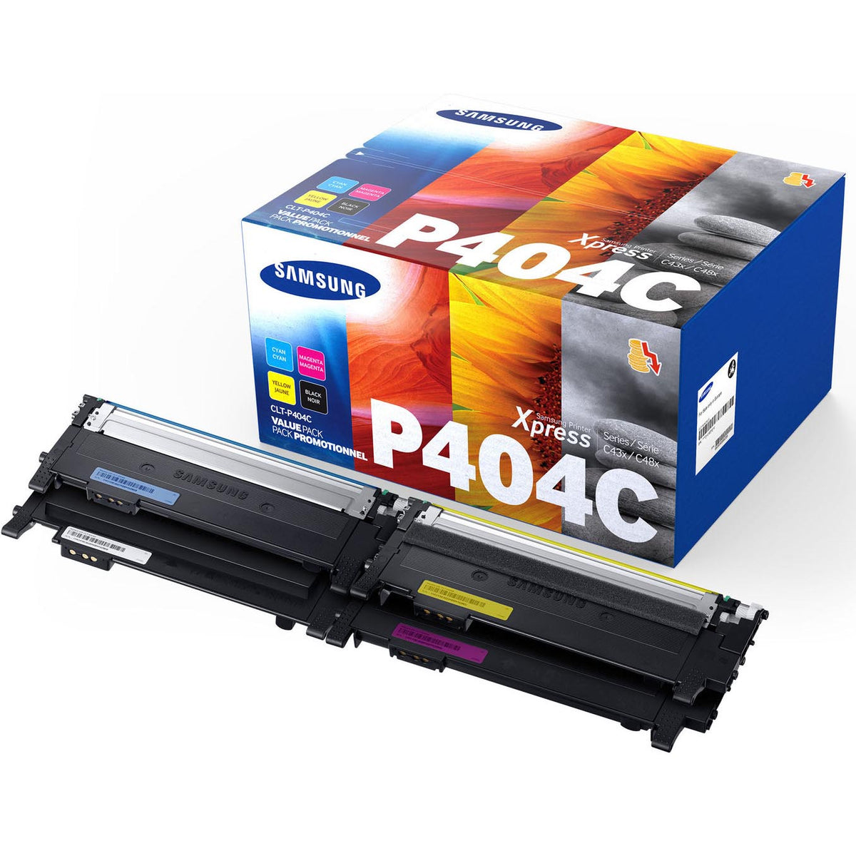 NWT Samsung deals Printer Toner CLT-P409C Value Pack