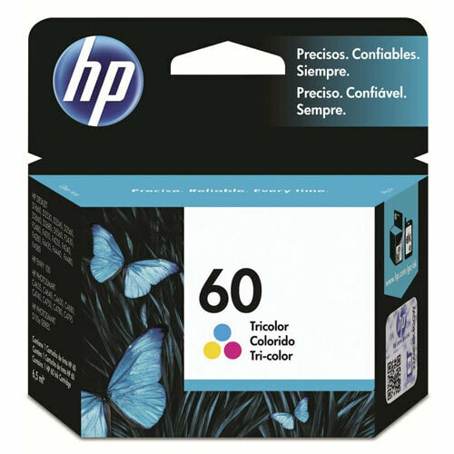 خرطوشة حبر HP 60 ثلاثية الألوان (CC643WN)