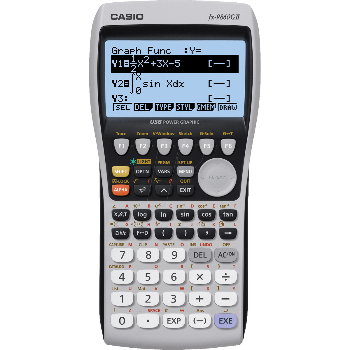 Casio FX 9860GII Graphing Calculator 10 2 Digits in Qatar