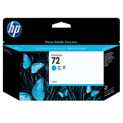 HP 72 Cyan Ink Cartridge (C9371A)