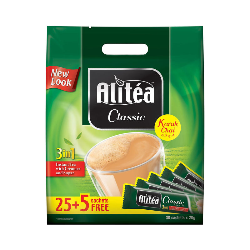 Power Root AliTea Classic 3in 1 Karak (30 Sachets x20GM)