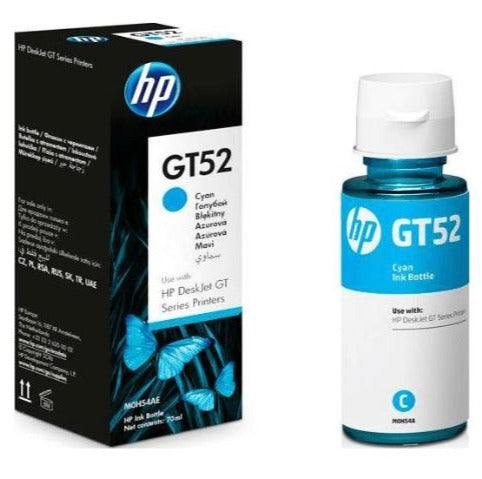 HP GT52 Ink Bottle - Cyan